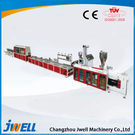 Jwell environment friendly  PVC (WPC)  fast loading wallboard extrusion line for metope decoration