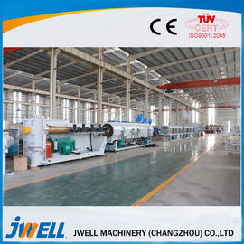 PVC 200-450 Plastic Extrusion Line Stainless Steel Body High Precision