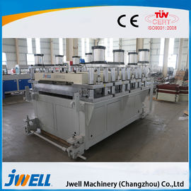 Jwell waterproof and anti-flame pvc semi-skinning foam board extrusion line