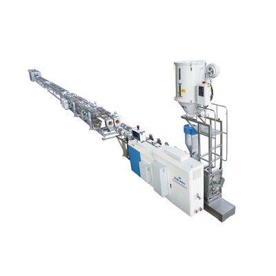 la fabricación plástica del tubo del HDPE de la poliolefina 12m/Min trabaja a máquina control del PLC